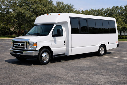 18-passenger minibus available for charter in West Memphis, AR